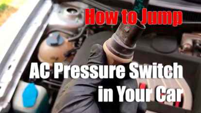 How to Jump AC Pressure Switch in Your Car