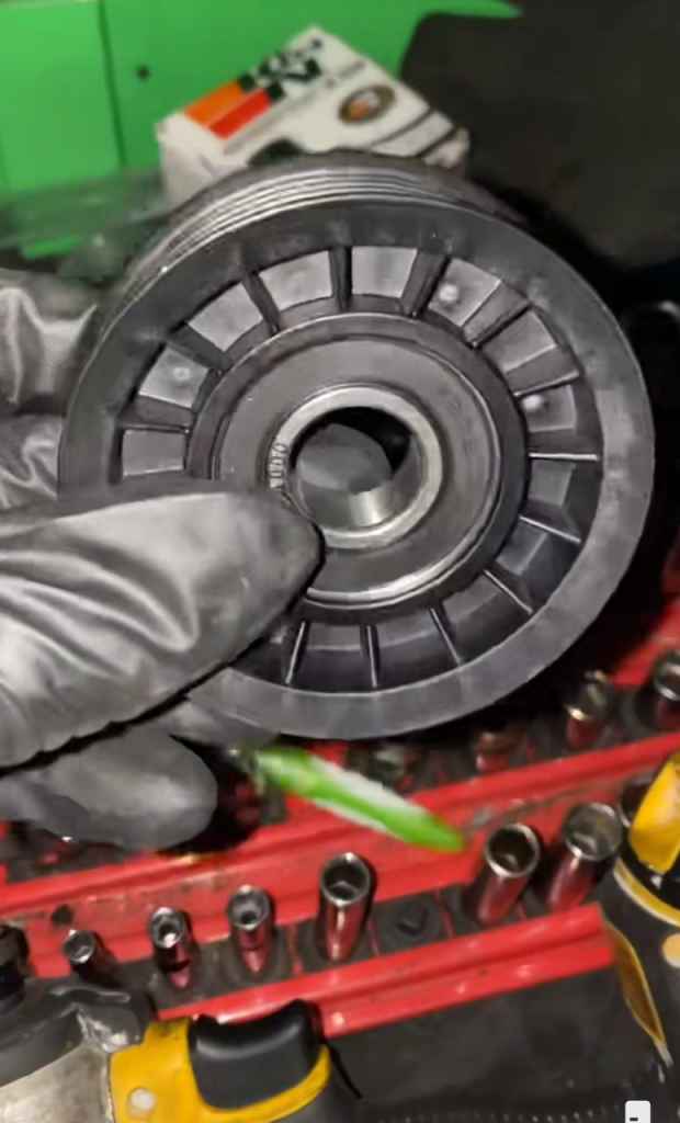 Troubleshooting and Replacing a Bad Idler Pulley on a Jeep