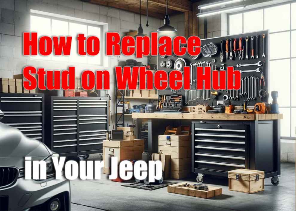 How to Replace Stud on Wheel Hub in Your Jeep