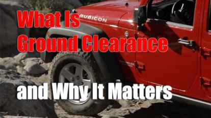 What Is Ground Clearance and Why It Matters